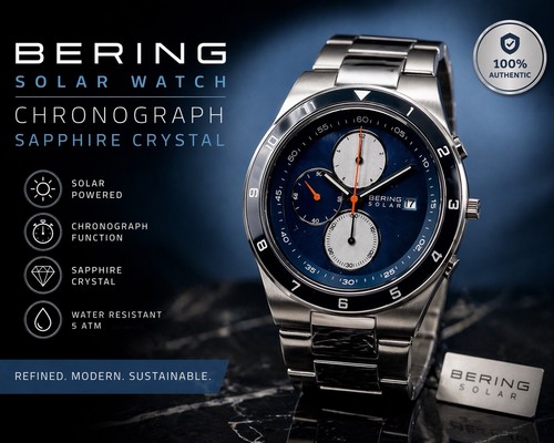 Orologio uomo bering solar - uomo,